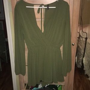 Green romper